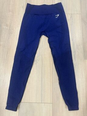 Gymshark Navy Seamless Leggings